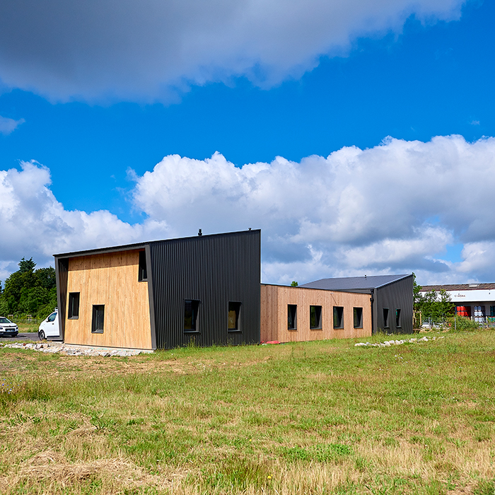 Chabrun, construction de commerces et bureaux