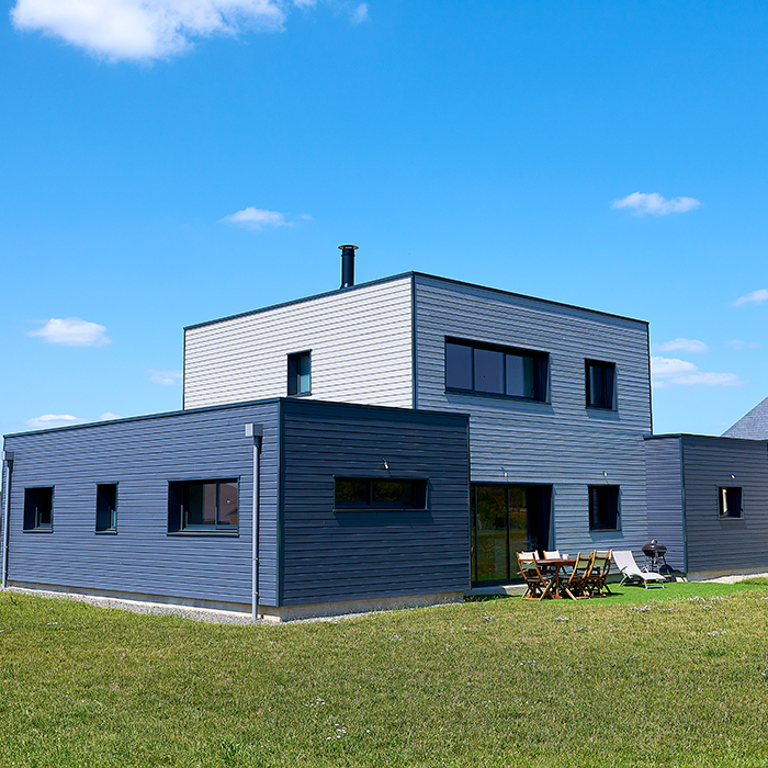 Chabrun, construction de maison en ossature bois'